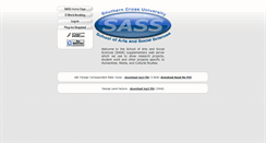 Desktop Screenshot of hmcs.scu.edu.au